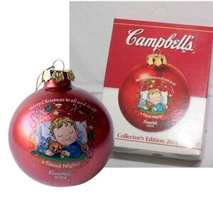 Campbell Soup 2001 Holiday Ornament Collector's Edition